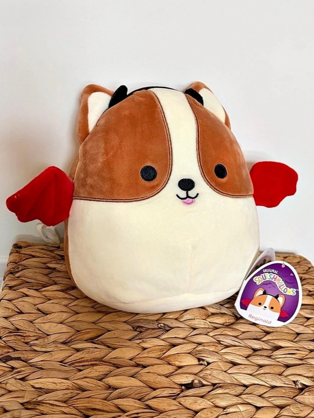 Squishmallows Reginald Devil Corgi 12” Halloween 2021 Plush NWT